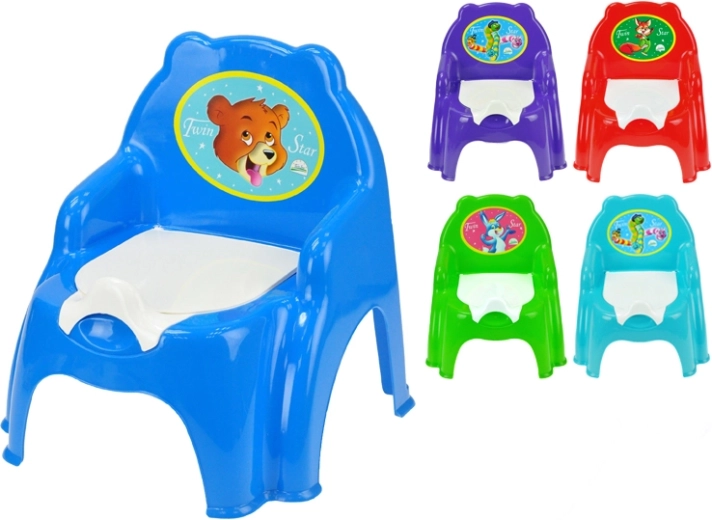 Chaise pour enfant avec pot amovible 32 × 35 × 30 cm