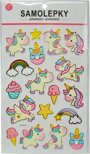 Baby-eenhoorn stickers