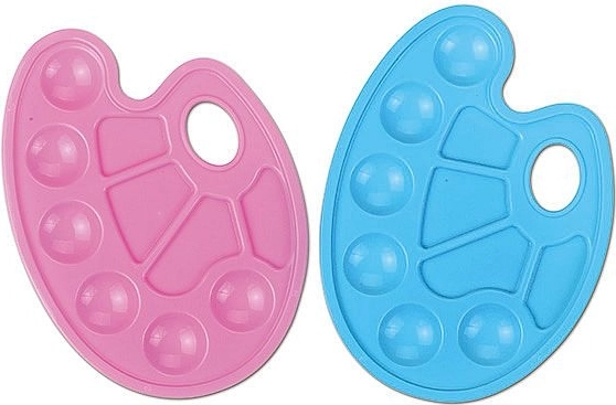 Malerpalette CONCORDE mit 10 Näpfchen, farbig