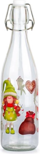 Bouteille en verre avec fermeture à clip TORO 1 l elfes