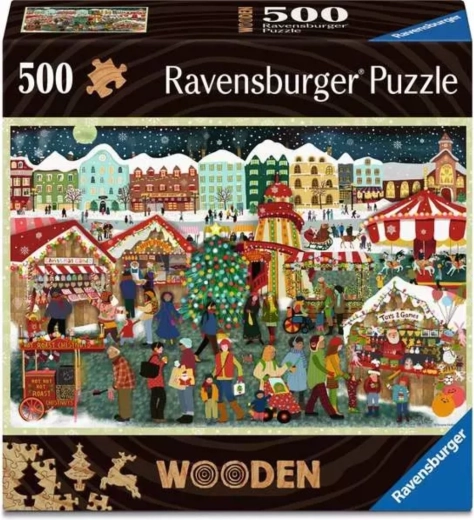 Ravensburger wooden puzzle Magic of Christmas 500 pieces