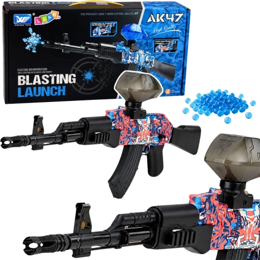 Electric Automatic Gel Ball Blaster AK47 70 cm