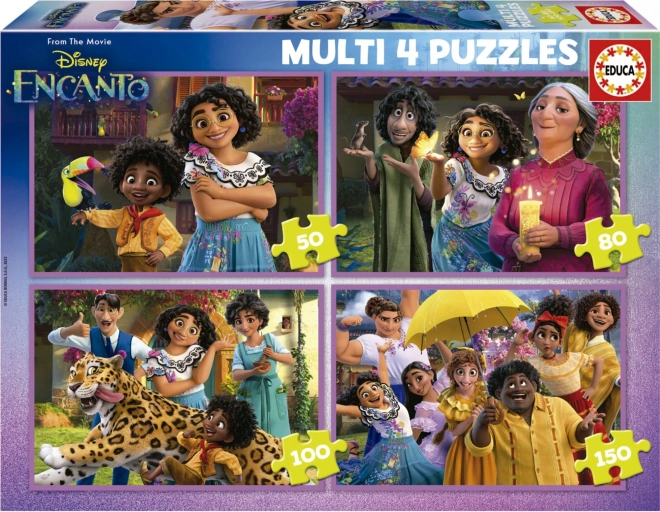 EDUCA ENCANTO 4-in-1 Puzzle (50/80/100/150 pieces)