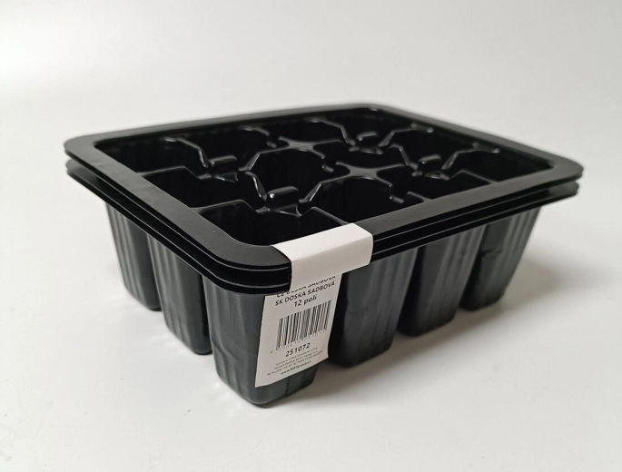 Seedling trays 12 cells – set of 4 pcs