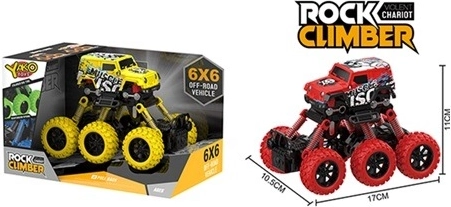 Auto Graffiti Crawler 6WD 1:43 with pull-back