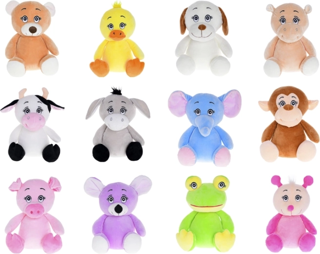 Plüsch-Kuh 25 cm – weiches sitzendes Spielzeug für Kinder ab der Geburt