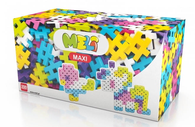 Meli Maxi Pink building set 200 pieces