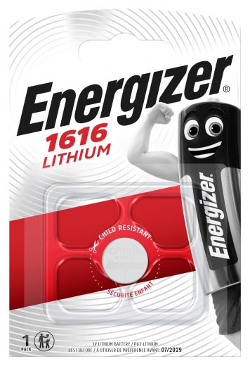 Lithium-Knopfzelle CR1616 ENERGIZER