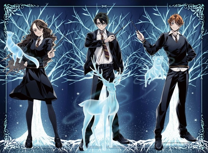 Ravensburger lichtgevend puzzel Harry Potter: Patronus 500 stukjes