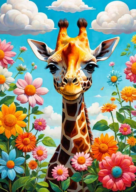 ENJOY Puzzle Cute Giraffe – 1000 Pieces