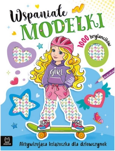 Amazing Models – activity workbook for girls with 1000 self-adhesive gems