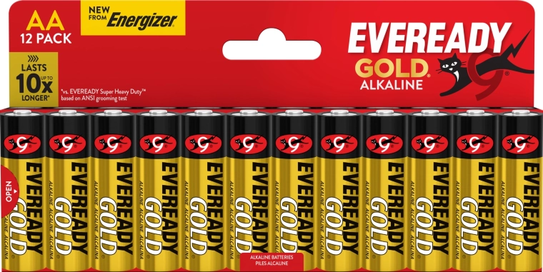 Energizer Eveready Gold AA Alkalibatterien