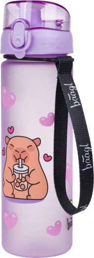 Baagl Tritan Water Bottle Capybara 500 ml