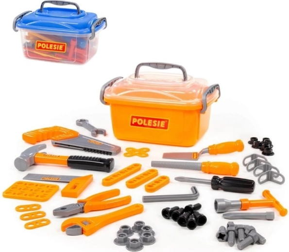 Set d’outils pour enfants 58 pièces POLESIE dans un coffret de rangement