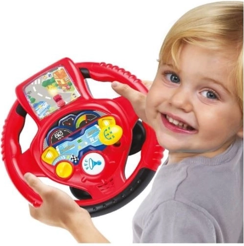 Bewegliches Display mit Lichtern und Hupe