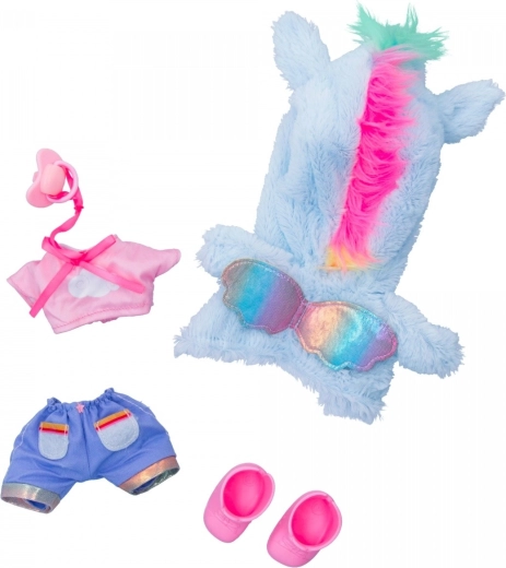 Super-soft unicorn outfit