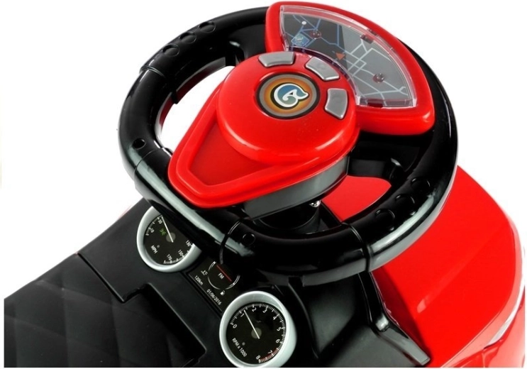 Interactive steering wheel with sounds and lights