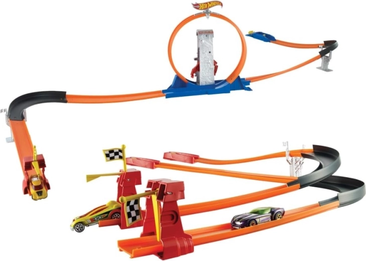 Expandable Hot Wheels tracks