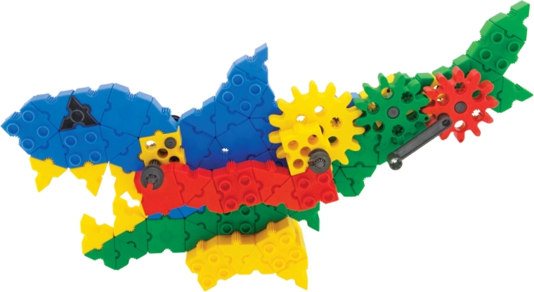 200 pièces colorées pour une créativité sans limites