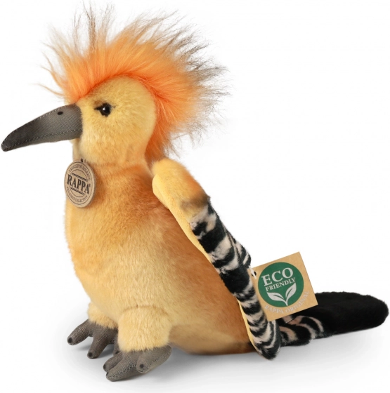 Plush Hoopoe Crested eco-friendly 20 cm