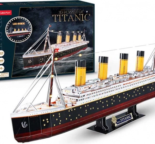 3D LED Puzzel Titanic