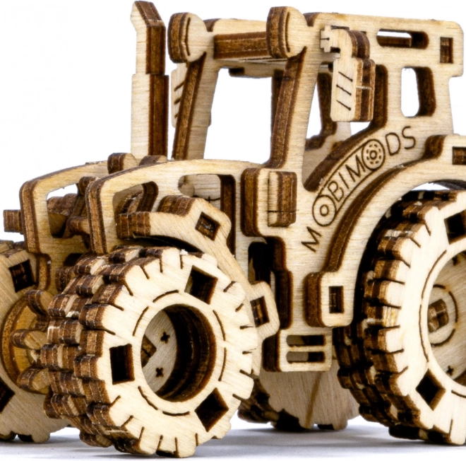 Puzzle 3D en bois tracteur – modèle Work Horse 1