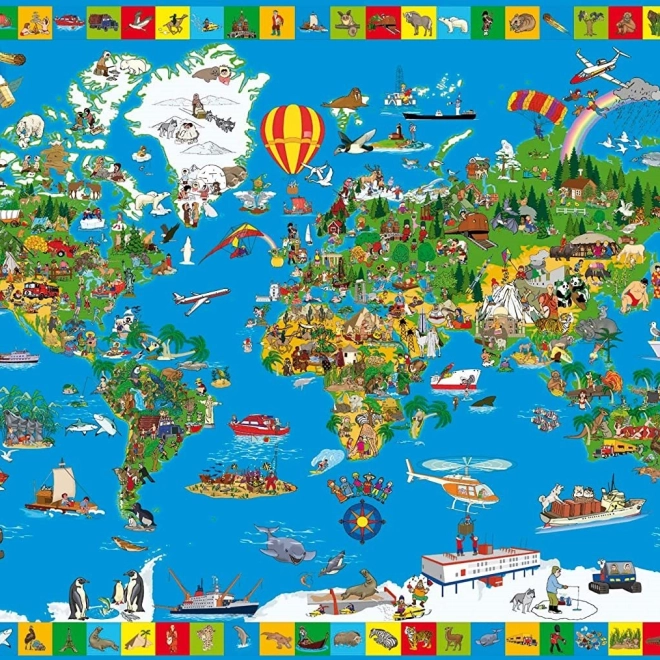Puzzel Jouw Geweldige Wereld 200 stukjes