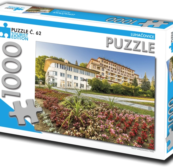 Puzzle touristique Luhačovice 1000 pièces