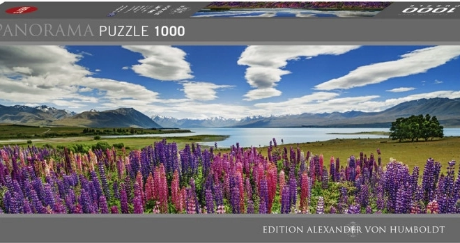 Panoramische puzzel 1000 stukjes – Lake Tekapo