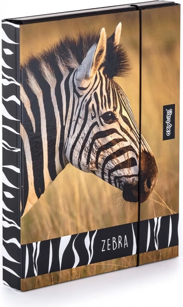 A4 Jumbo Notebook Box with Zebra Design