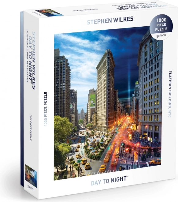 Puzzle Galison Flatiron Jour et Nuit 1000 pièces