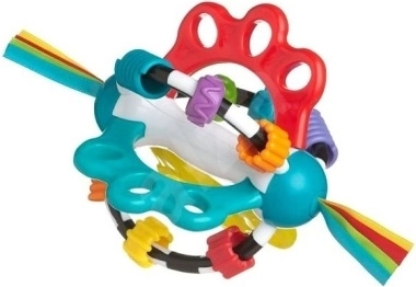 Playgro bal met bijtringen voor baby’s