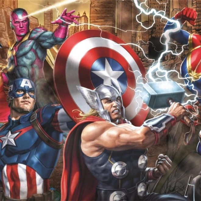 Panorama Puzzel Avengers 1000 Stukken