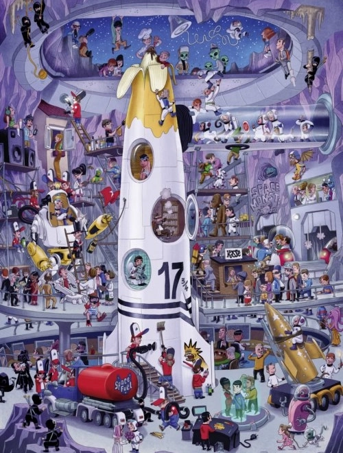 Heye Puzzle Start Raketen 1000 Teile
