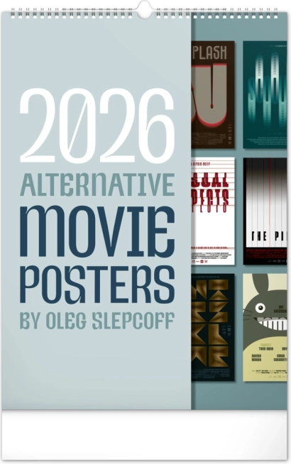 Wandkalender Alternatieve filmposters 2026