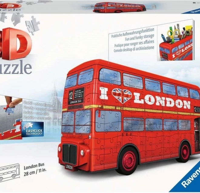 Ravensburger 3D puzzle bus londonien à impériale 216 pièces