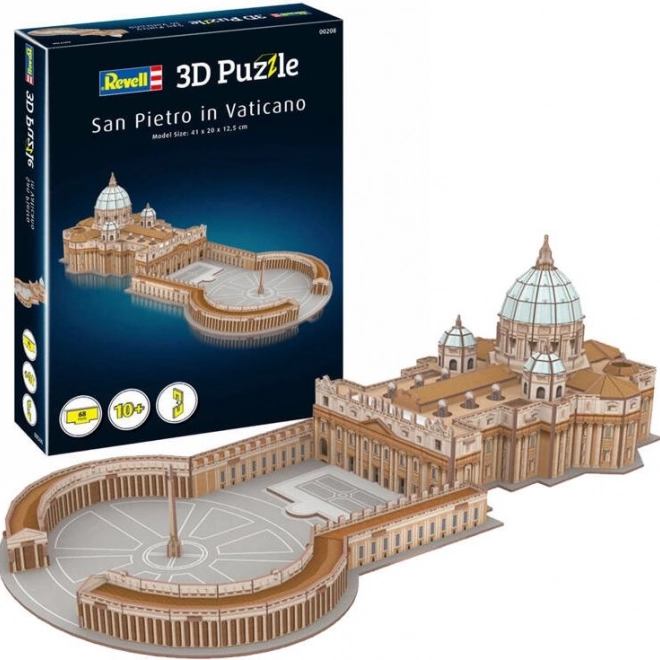 Revell 3D puzzel basiliek van Sint-Pieter, Vaticaan 68 stukken