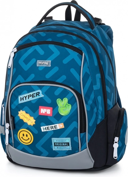 School Backpack Oxybag Stickers