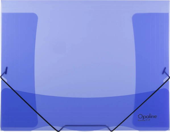 Chemise à élastique Opaline bleue A4