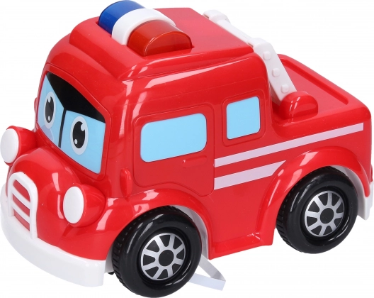 Fire truck with effects 15 cm