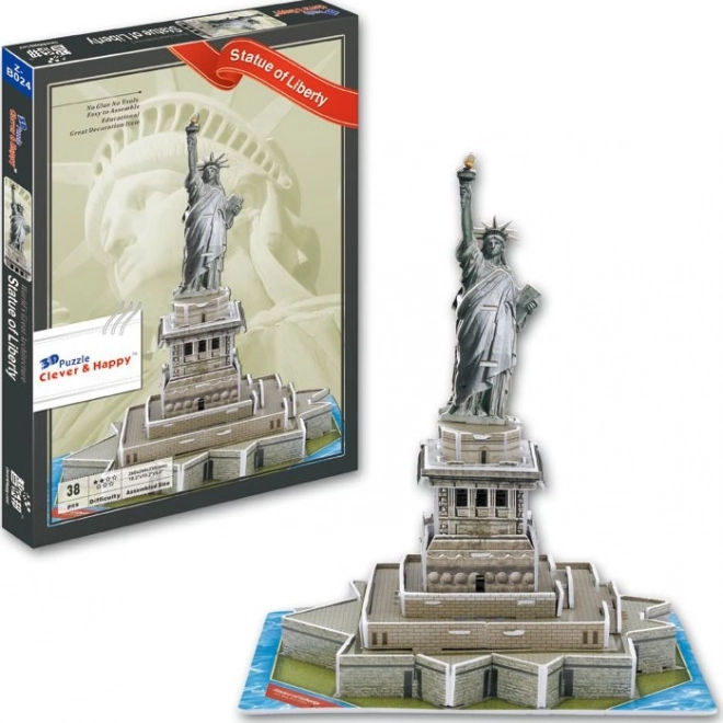 3D-puzzel Vrijheidsbeeld 38 stukjes