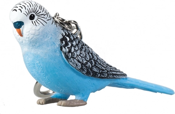 Mojo keychain blue budgerigar