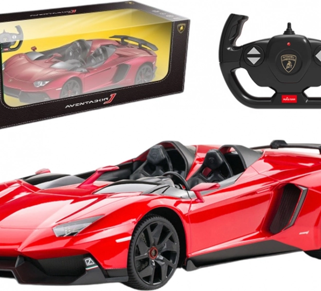 Voiture de Course RC Lamborghini Aventador Cabrio Rouge