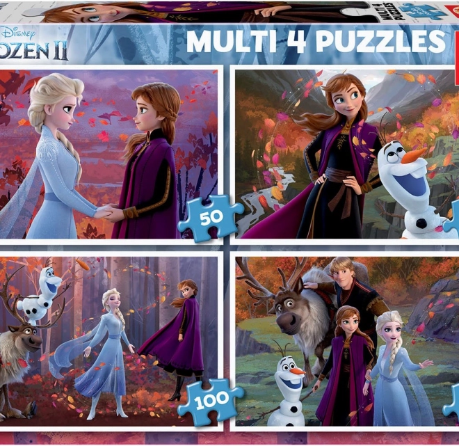Educa Puzzel Frozen 2, 4in1