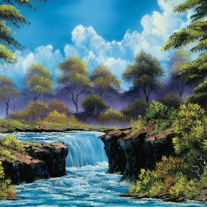 Puzzle Waterfall in the Clearing 1000 Pieces