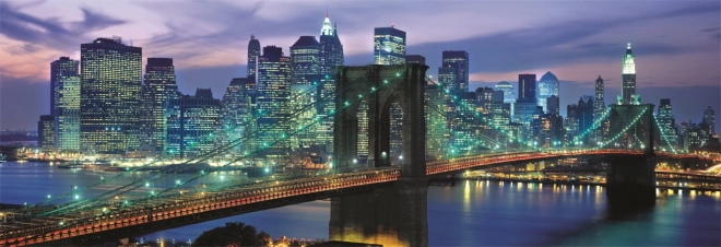 Puzzle Compact Panorama - Pont de Brooklyn à New York
