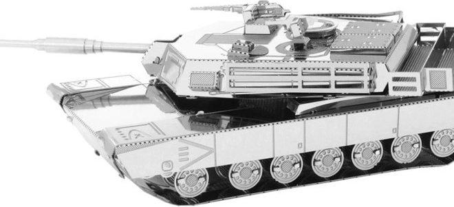 3D puzzel tank M1 Abrams van Metal Earth