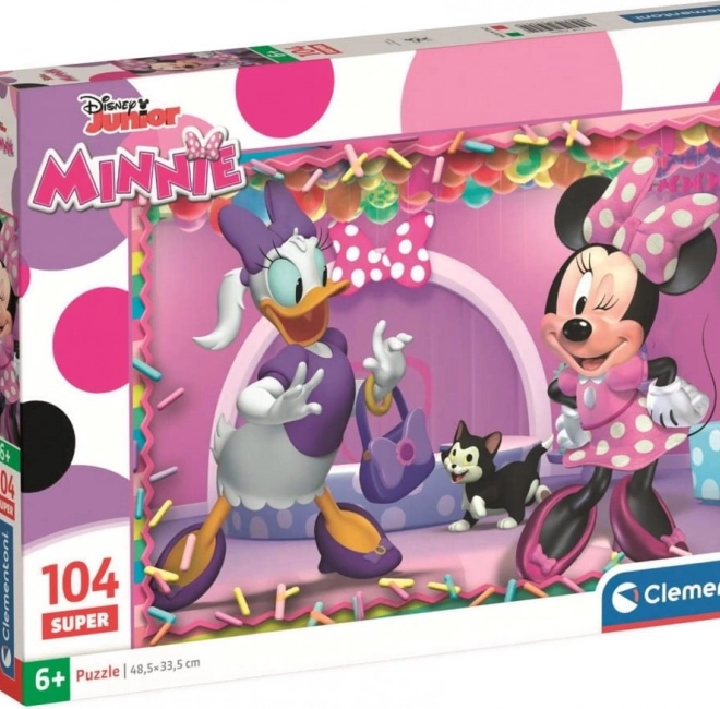 Puzzel Minnie en Daisy 104 stukken