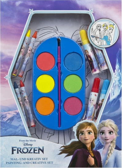Teken set met Frozen thema