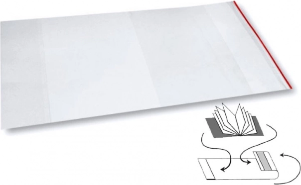 Universal self-adhesive cover for atlas